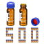 PATIKIL 2ml 自動注入器の小瓶 500個入り HPLC/GC 9-425 実験室琥珀色小瓶 サンプル小瓶 ネジキャップ パッチ レッド PTFE & ホワイト シリコンセプタ LCエンボスプレス