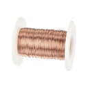 0.34mmマグネットワイヤー377ft(115m)エナメルド銅線エナメルドマグネット巻線ワイヤー100g 155C トランス用インダクタ用
