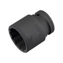 インパクトソケット インパクトレンチソケット インパクトドライバーソケット 12ポイント CR-MOスチール 19mmドライブ 35mm 56mm長さ