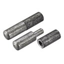 バレルヒンジ溶接 50mm x 11.5mm オスーメス 鉄製 ヒンジピン 金属 ホーム ゲート ドア ウィンドウ用 10ペア入り