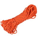 テントロープ 反射型ガイラインコード ナイロンガイロープ アウトドア キャンプ ハイキング用 31 M 4 mm オレンジレッド(4)