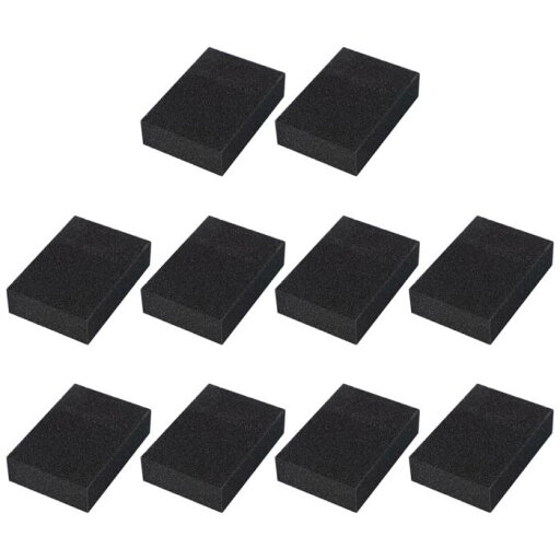 精練パッド?100 mmx70 mm クリーニングパッド?精練スポンジスクラブパッド?非スクラッチ?精練キッチン用 食器洗浄用 ブラック 10個 精練パッド?100 mmx70 mm クリーニングパッド?精練スポンジスクラブパッド?非スクラッチ?精練キッチン用 食器洗浄用 ブラック 10個