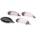 VOCOSTE 連動ポニーテールバナナクリップ ヘアアクセサリー ピンク ブラック ブラウン 4個