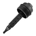 A ABSOPRO エンジンオイルフィルタハウジングカバーキャップ 11427787696 BM Wに対応 318d 320d E46 E90 E91に対応 2...