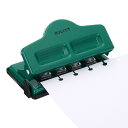 PATIKIL キノコのディスクバウンド穴あけ器 4穴ペーパー穴あけ器 A7/A6/A5/A4/A3用 ディスク綴じプランナー スクラップブック ノートブック 最大 5 枚の用紙 (ダーク緑)