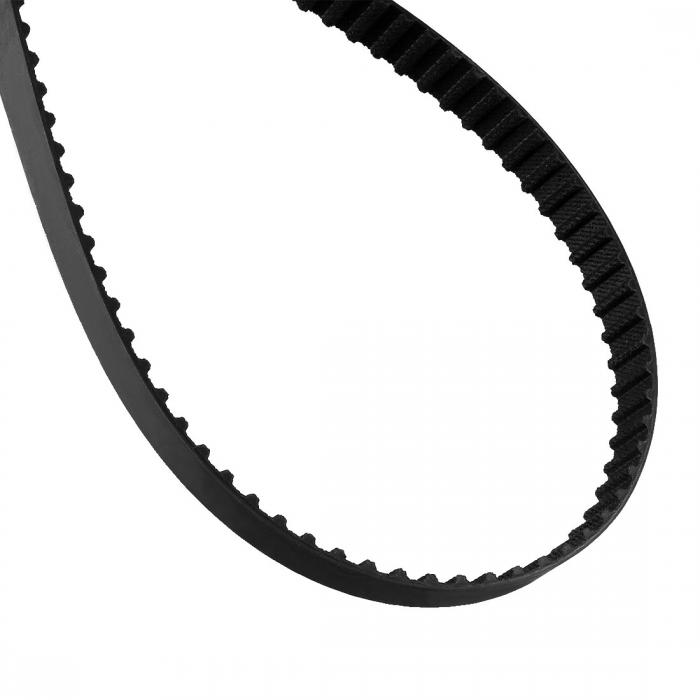 タイミングベルト 歯付きベルト 250XL 125歯 閉回路 ゴム 635mmの周囲 ブラック