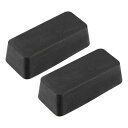研磨剤 鏡面研磨 バフ研磨 76 mm x 35 mm x 23 mm ブラック 2個