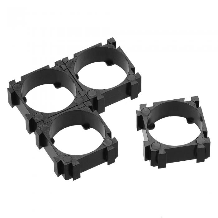 バッテリーホルダーブラケット 18.4 mm直径 DIYバッテリーパック用 50個