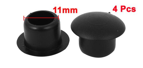 【楽天市場】ソウテン uxcell 穴埋め ホールキャップ ラウンドエンドカップ ラバー製ブラック アンチスリップボトム 11mm外径 4個