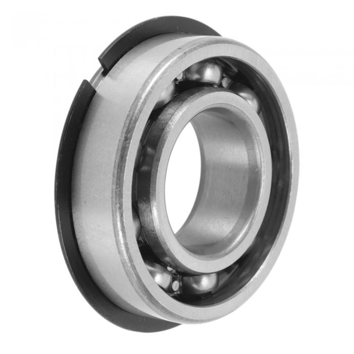 Motoforti 6205NR ディープグルーブボールベアリング 25x52x15mm P5 オープンタイプ 潤滑ベアリング 1 Pc カースクータースケートボードホイールユニバーサルシルバートーン