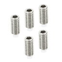 PATIKIL M3x6 mm グラブスクリュー 5個 メトリック六角穴付きヘッド ナイロン カップポイントセットねじ 内部六角ドライブ ハードウェア 304ス...