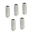 PATIKIL M3x8 mm グラブスクリュー 5個 メトリック六角穴付きヘッド ナイロン カップポイントセットねじ 内部六角ドライブ ハードウェア 304ス...