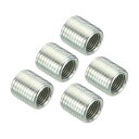 PATIKIL 9/16*18-M10ねじ アダプタスリーブレデューシングナット 5個 15 mmねじ変換ナット ねじ付きチューブカプラーコネクターパイプ継手(3)