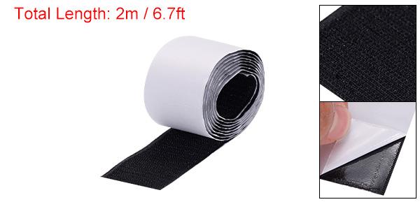 ギターエフェクトペダルテープ 2 M長さ ギターペダルボード取り付けテープ フックファスナー エレキギター エレキベース用