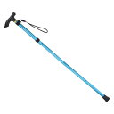PATIKIL トレッキングポール 折りたたみ式ハイキングポール 85 cm-95 cm 伸縮式折りたたみ杖 クイックロック アルミニウム合金 屋外 ハイキング...