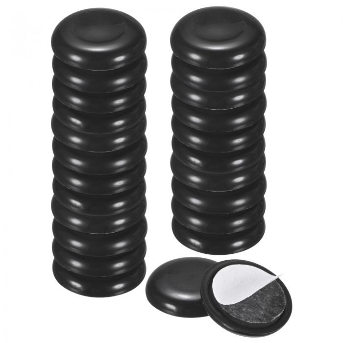 M METERXITY 24パックの家具スライダー 直径1.1インチのEVAフォームフェルトパッド自己粘着式ムーバー..