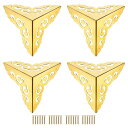 メタルボックス コーナープロテクター エッジガード ブラストーン 80x80x80mm 4個入り