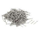 留め具 押しピン 金属 シルバートーン 300個入り 装飾釘 プッシュピン 総高さ 17mm ヘッド直径 3mm