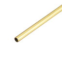 真鍮丸管 300 mm長さ 0.2 mm壁厚さ シームレスストレートパイプチューブ 2mm外径 x 0.2mm壁厚,1個