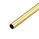 真鍮丸管?0.5 mm壁厚さ?シームレスストレートパイプチューブ 10mm外径 x 0.5mm壁厚,1個