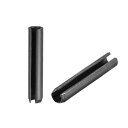 溝付きスプリングピン 5mm x 24mm 65Mn 無地仕上げ ロール品揃えキット 小型機械プロジェクト用 30個(4)