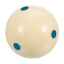 PATIKIL 57.2mm プールビリヤードキューボール 6青い点付き プロカップキューボール 練習 トレーニング ビリヤードボール ビリヤードルーム ゲームルーム用 ベージュ その1
