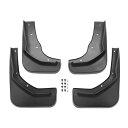 A ABSOPRO Fordに対応エスケープSプラス2013-2014用マ ッ ドフラップスプラッシュガード(4個セット)