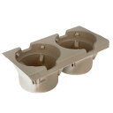 X AUTOHAUX センターコンソールカップホルダー プラスチック製 ベージュ インサートアセンブリ 51168217955 BMW用 E46 1999-2005