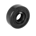 TCオイルシャフトシール ラバー製カバー ダブルリップ ブラック 自動車用 サイズ8mm X 22mm X 8mm