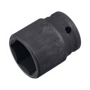 27mm 6ポイントインパクトソケット インパクト用ソケット 12.5mmドライブ CR-Vスチール 全長44mm メトリックサイズ