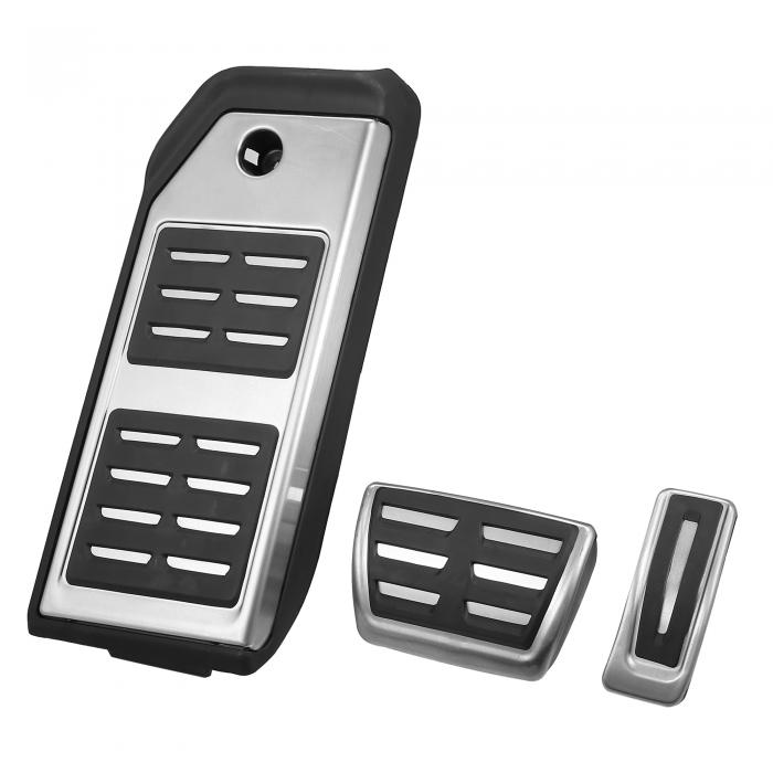 車のペダルパッドカバー ガスブレーキフットレスト 滑り止めフットレスト ドリルなし Audiに対応 Q7に..