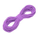 弾性コードヘビースト レッチストリングロープ3/16"(5mm)x11ヤード DIY裁縫アウトドアキャンプ用タイダウンフックストラップ ライトパープル