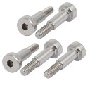 ショルダーボルト ソケットキャップヘッド 肩径5mm 肩長さ12mm ねじM4 5個入り