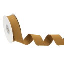 PATIKIL ダブルフェイス ベルベットリボン ギフトラッピング用 2.5 cm x 9.1 M ベルベットワイヤー ヴィンテージトリムリボン クラフト ボウ...