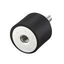 ラバーマウント 防振アイソレータ アイソレータマウント M6 25mm x 20mm 1個入り