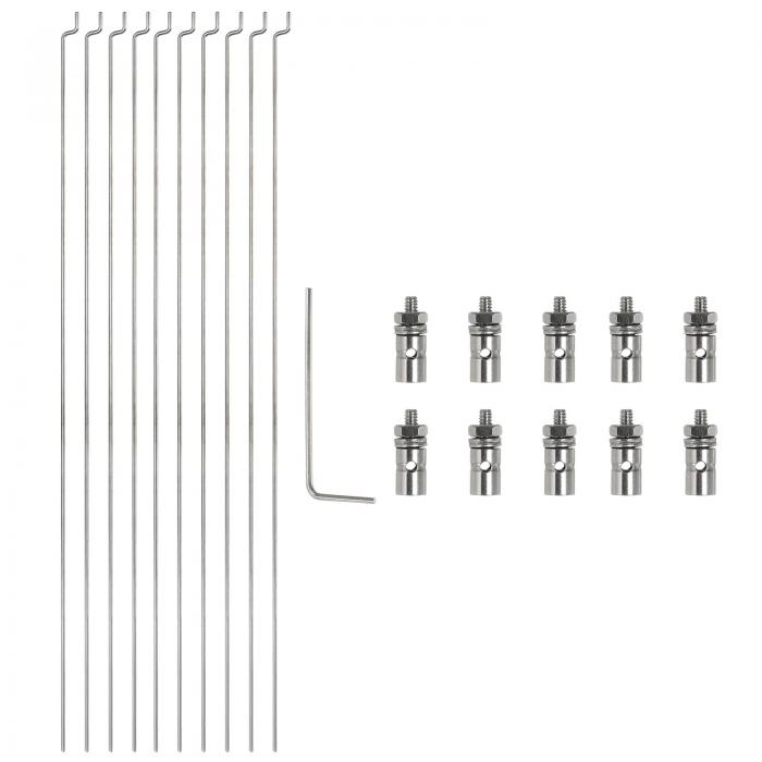 10Zbg 1.2x200mm ZvbVbhp[c10Zbg 1.3 mm\ȃvbVbhRlN^[P[WXgbp[ DIY RCJ[ {[g  s@ wRv^[f̌p