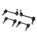 X AUTOHAUX Dodgeに対応デュ ランゴ2011-2015、Jeepに対応グランド・チェロキー2011、Jeepに対応グランド・チェロキー2012-2013 3.0L V6用フロントリアスウェイバーリンク4個セット、No.K750573/K750578