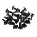 ステンレススチールネジ 5 x 19.2mm ステンレス鋼 スクリュー カー用 フェンダー バンパー ライセンス プレート 20個入り