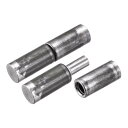 バレルヒンジ溶接 40mm x 9mm オスーメス 鉄製 ヒンジピン 金属 ホーム ゲート ドア ウィンドウ用 40ペア入り