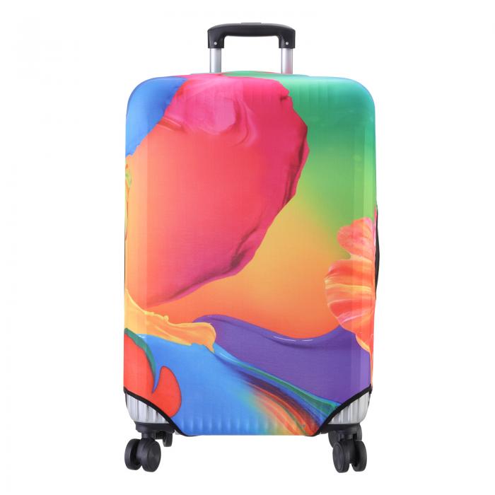 PATIKIL ラゲッジカバー 24-26"対応 洗えるスーツケースカバー プロテクター 防傷 旅行用ラゲッジカバ..