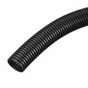 コルゲートパイプコンジット ルームチューブ ブラック ワイヤケーブル用 長さ3 M サイズ29x34.5mm