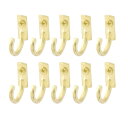ハンガーフック ゴールドトーン 金属 23×18mm 17×7mm 28g 2.5mm