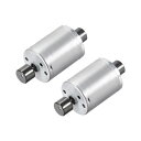 ダブルシャフト振動モーター 強力なデュアルヘッドマッサージャー C 12V 6000RPM 54x24.2mm 2個入り(4)