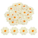 フラワーアイロンパッチ 刺繍付き 補修パッチ 衣類 補修 バックパック シューズ デコレーション 90x90mm/3.54x3.54