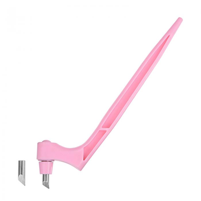 クラフト切削工具 360 度回転ブレード ステンレス鋼 カッター 30 45 度ブレード付き DIY クラフト ステ..