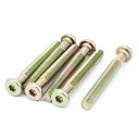 六角穴付きネジ 金属 ブロンズトーン M8x65mm 機械ファスナー 6個入り