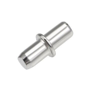 ソウテン uxcell 棚ブラケットペグ 円筒形状 ステンレススチール ラバー 5x16 mm 20個入り