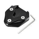 X AUTOHAUX Hondaに対応 CB1300 2020-2023用 1セットのオートバイキックスタンド延長エンラージャーパッドサイドスタンドサポートプレ...