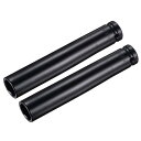 ディープインパクトソケット 13 mmドライブ 19 mm CR-Vスチール 150 mm長さ 6ポイント メトリックサイズ 2個