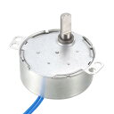 電気同期モーター 100-127 VAC 2.5-3RPM 50/60 Hz 4W CW方向 ターンテーブル同期モーター 手作り、モデルまたはガイドモーター用(4)